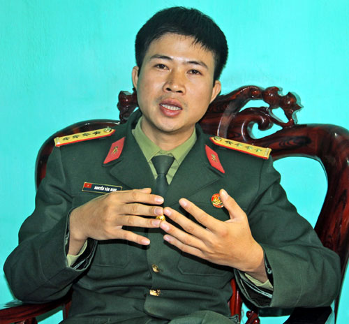 Niềm đam mê của người sĩ quan quân khí